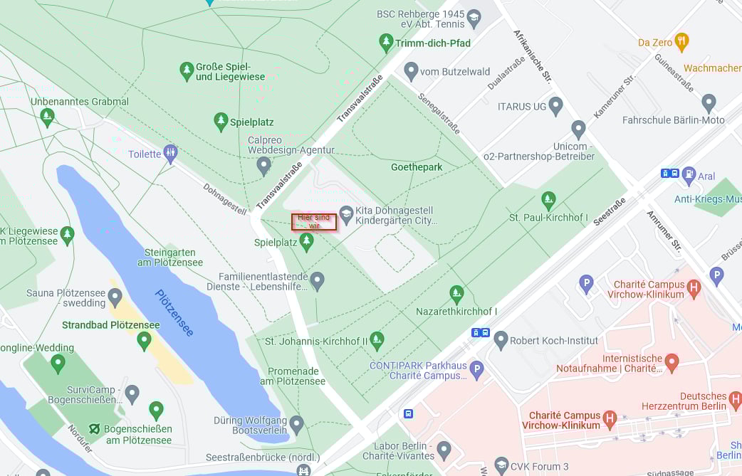 Standort Naturkindergarten Wedding